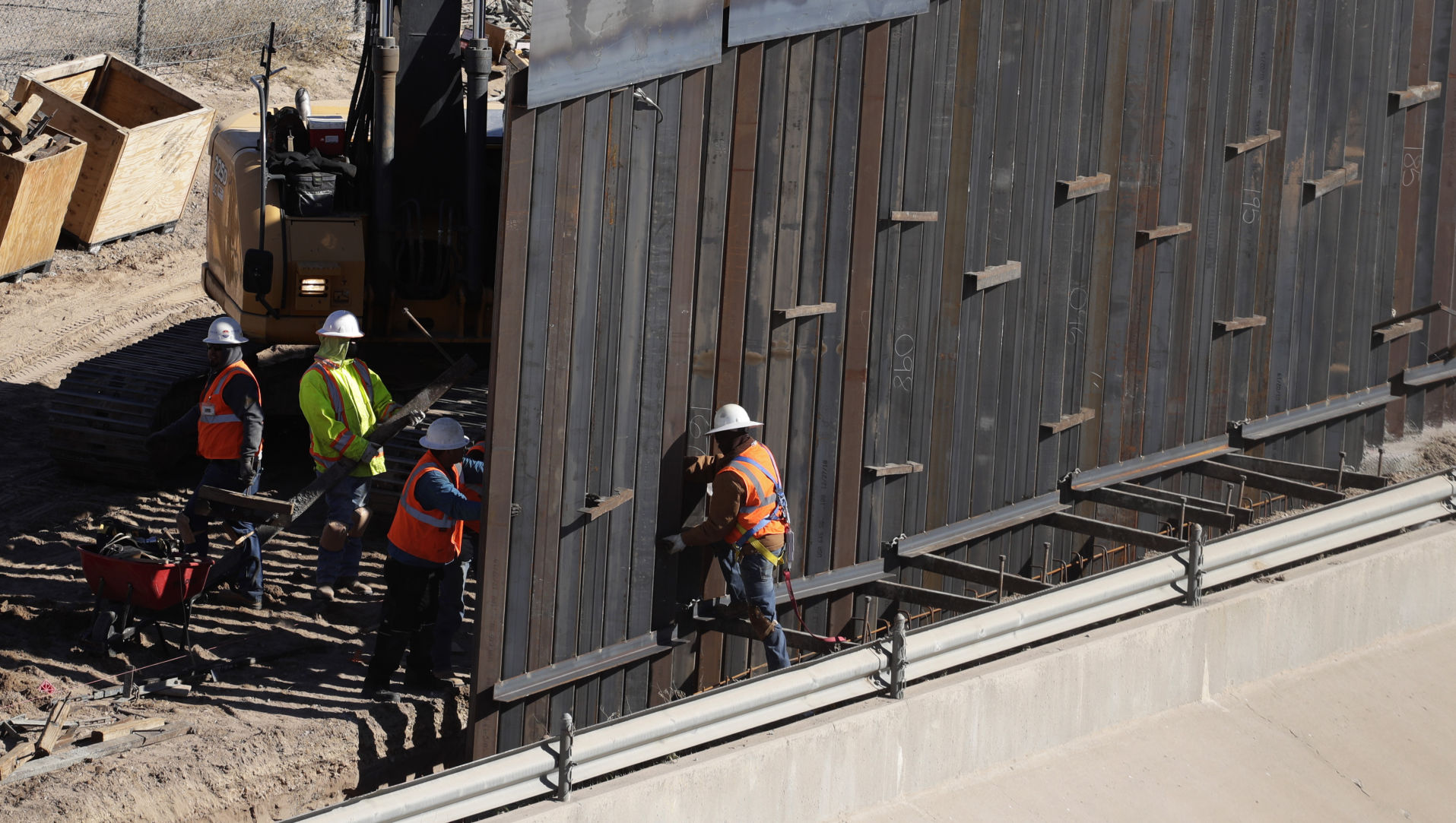 Election 2020 O'Rourke Border Wall